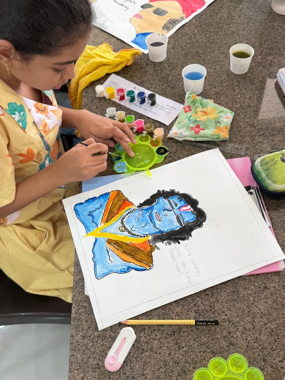 Art Compettion - Krishna in 2026